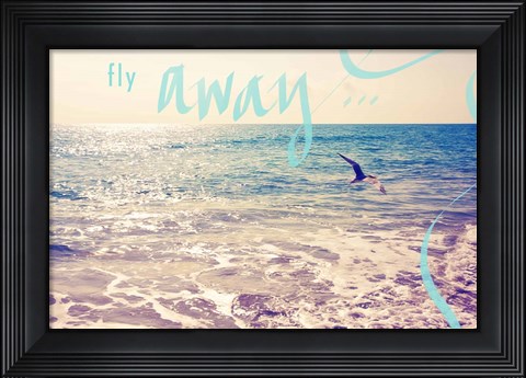 Framed Fly Away Print