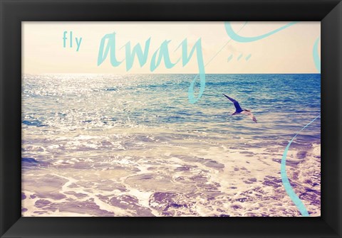 Framed Fly Away Print