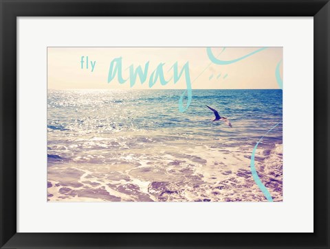 Framed Fly Away Print