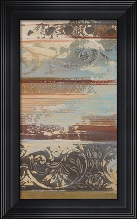 Framed Antique Sophistication II Print