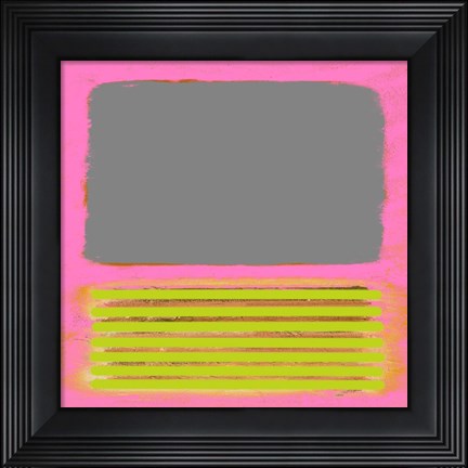 Framed Pink Metamorphosis Print