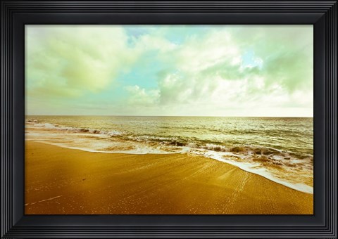 Framed Gold Beach Print