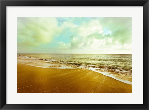 Framed Gold Beach Print