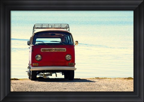 Framed Beach Ride Print