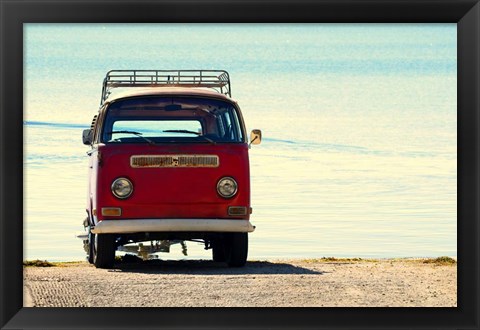 Framed Beach Ride Print