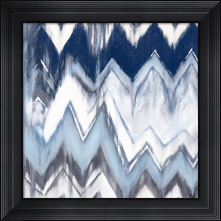Framed Indigo New Mexico I Print