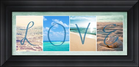 Framed Sea Love Print
