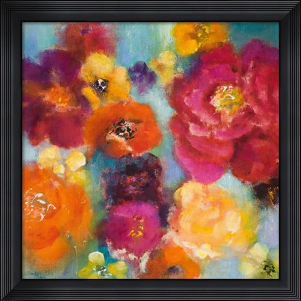 Framed Aquatic Garden Print