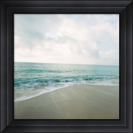 Framed Beach Scene II Print