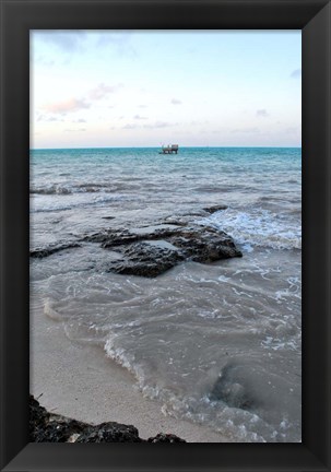 Framed Crashing Waves Print