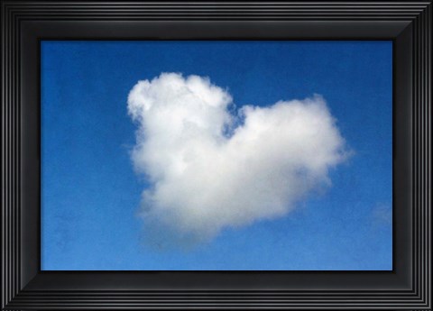 Framed Love is in the Air Print