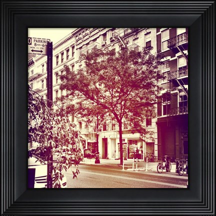 Framed Downtown Print