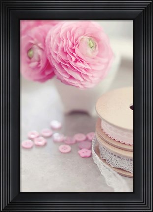 Framed Softy Elegant I Print