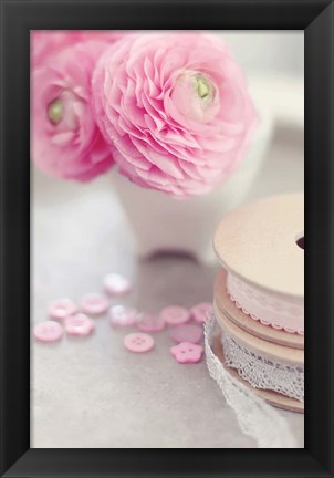 Framed Softy Elegant I Print