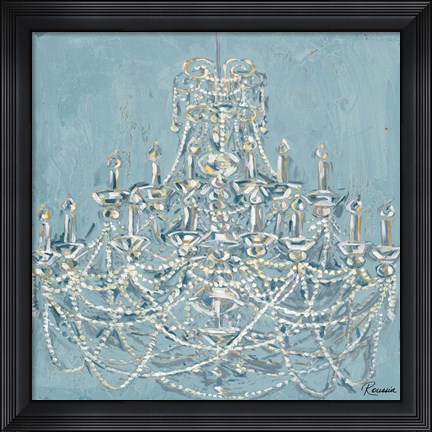 Framed New Chandelier I Print