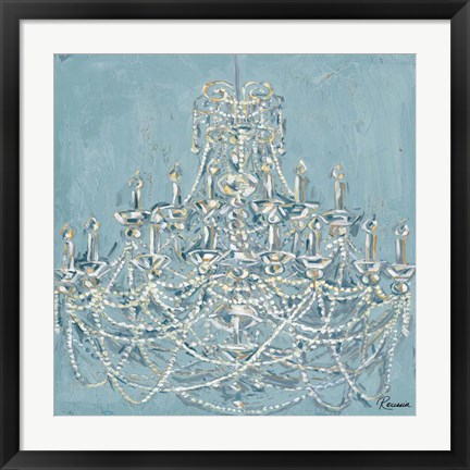 Framed New Chandelier I Print