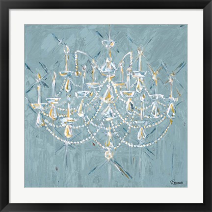 Framed New Chandelier II Print