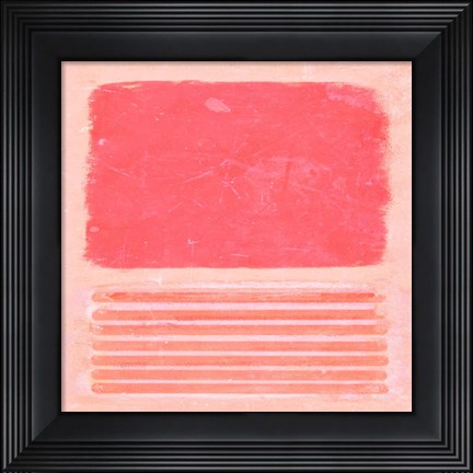 Framed Pastel Metamorphosis II Print