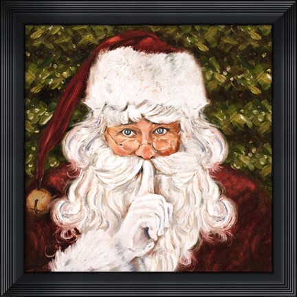 Framed Secret Santa I Print