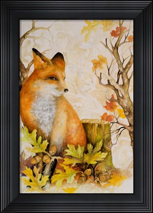 Framed Mystic Woodland I Print