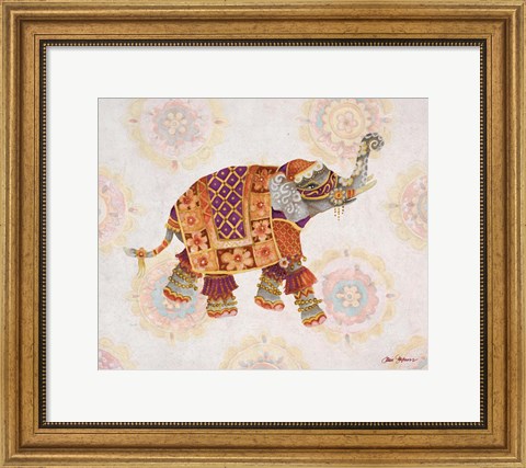 Framed Pink Elephant IB Print