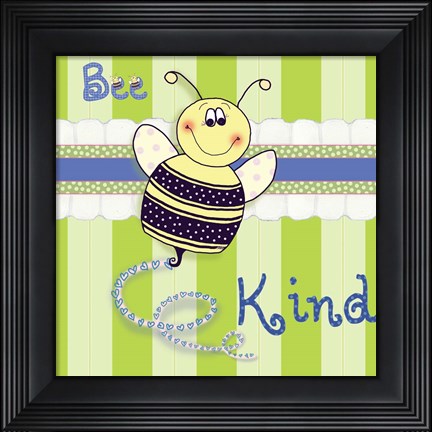 Framed Bee II Print