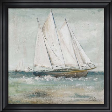 Framed Cape Cod Sailboat II Print