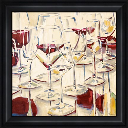 Framed Warm Toast II Print