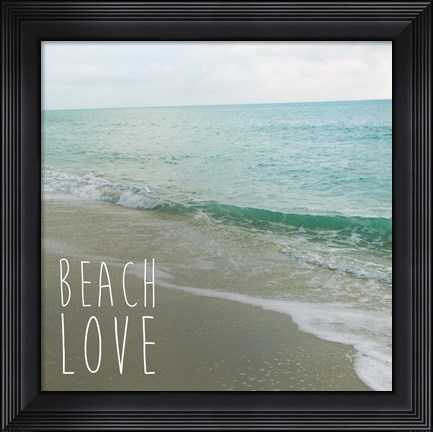 Framed Beach Love Print