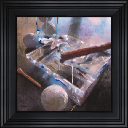 Framed After Golf II Print