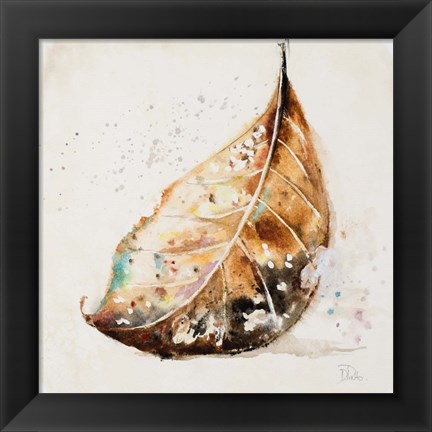 Framed Global Leaves II Print