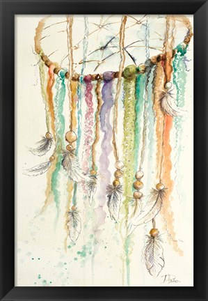 Framed Dream Catcher II Print