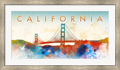 Framed California Gate Print