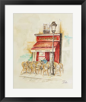 Framed Cafe Du Paris I Print