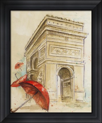 Framed Arc Du Triomphe Print