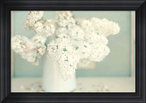 Framed Gorgeous Whites Print