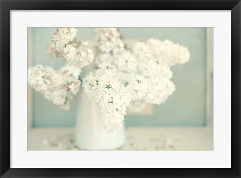 Framed Gorgeous Whites Print