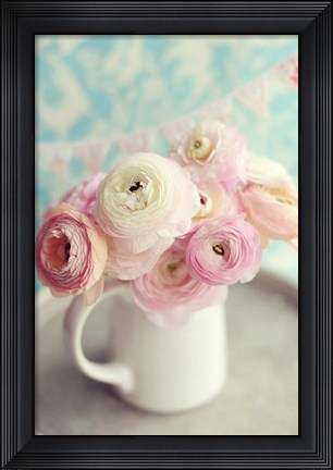 Framed Ranunculus Party II Print