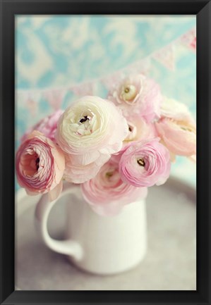 Framed Ranunculus Party II Print