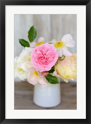 Framed Country Bouquet I Print