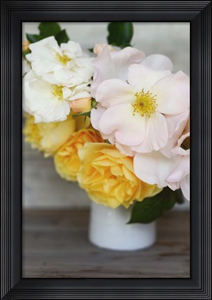 Framed Country Bouquet II Print