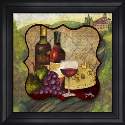 Framed Good Vintage I Print