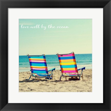 Framed By the Ocean Print