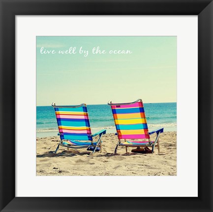 Framed By the Ocean Print