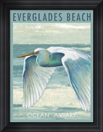 Framed Everglades Poster II Print