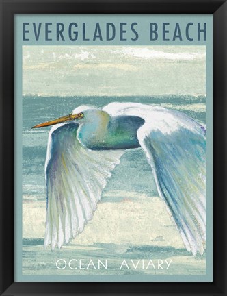 Framed Everglades Poster II Print