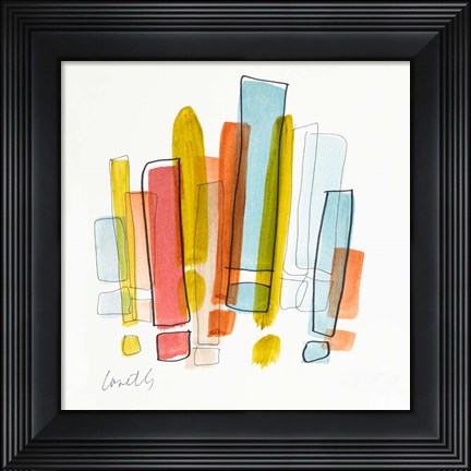 Framed Exclamation I Print