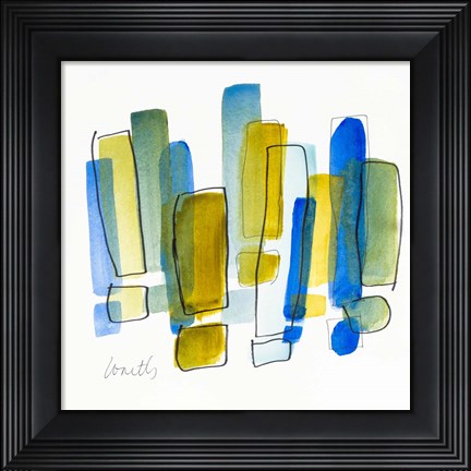 Framed Exclamation III Print