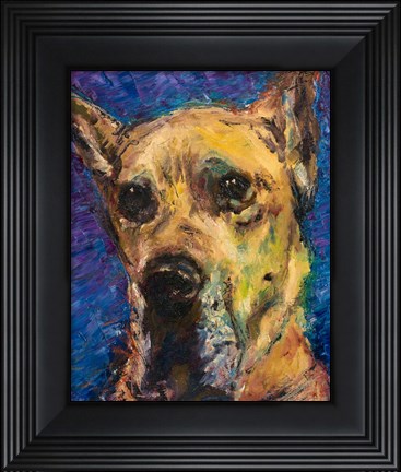 Framed Happy Companion II Print