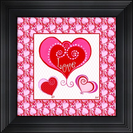 Framed Art for the Heart III Print